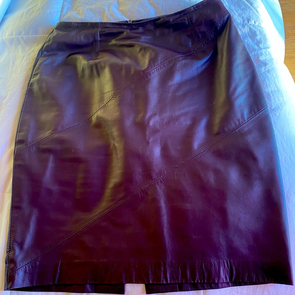 Purple skirt